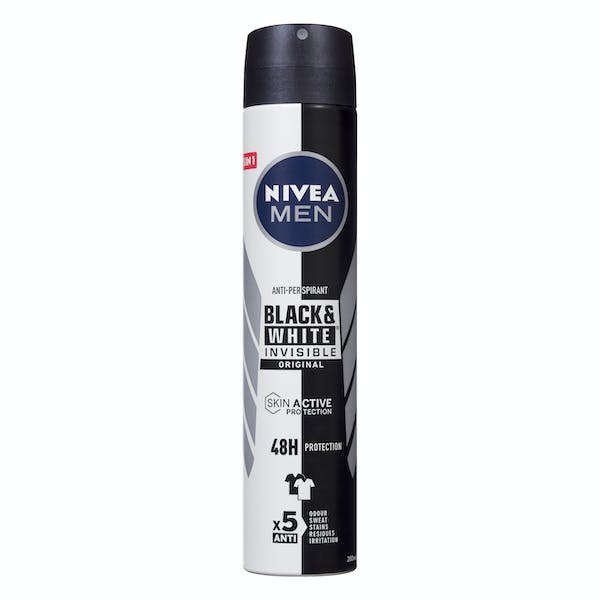 Desodorante invisible Black & White Nivea Men