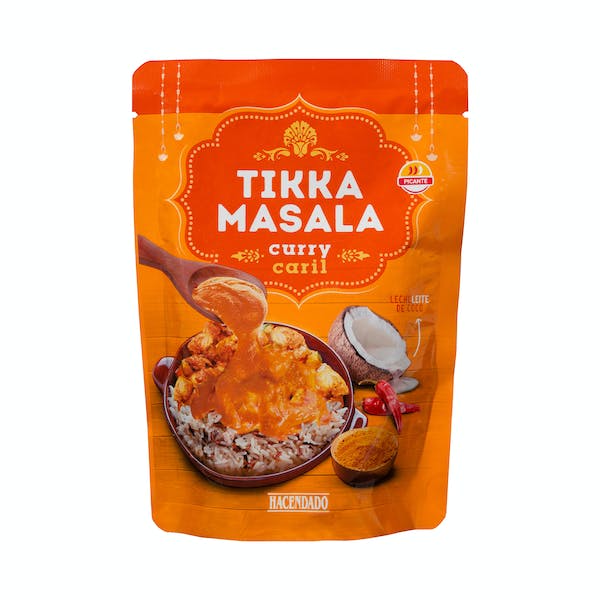 Salsa curry Tikka Masala Hacendado picante