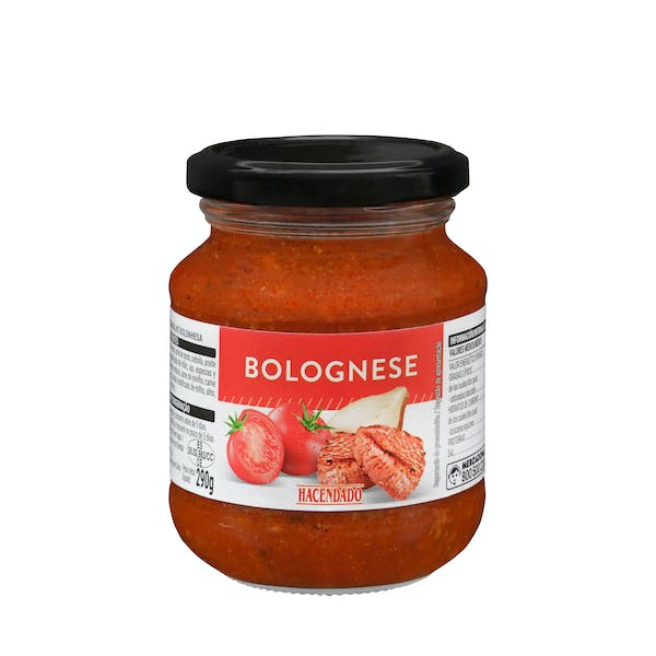 Salsa de tomate boloñesa Hacendado